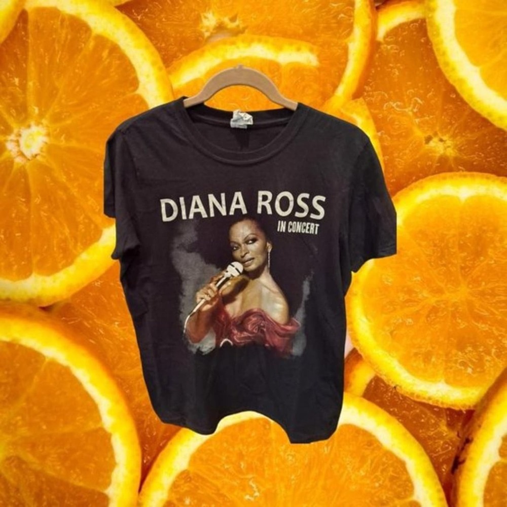 Diana‎ Ross in Concert Band Shirt Size Medium
